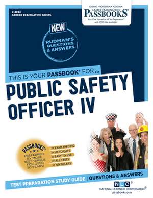 National Learning Corporation: Public Safety Officer IV (C-3