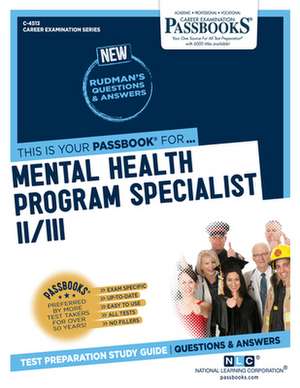 National Learning Corporation: Mental Health Program Special