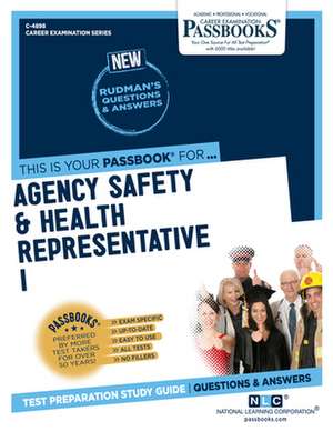 Agency Safety & Health Representative I (C-4898) de National Learning Corporation