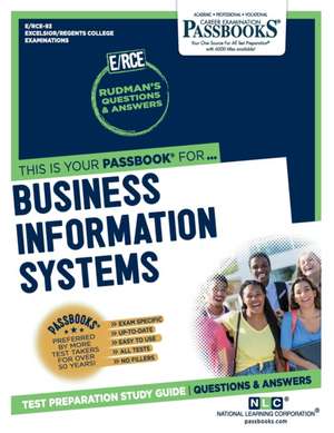 Business Information Systems (Rce-93) de National Learning Corporation