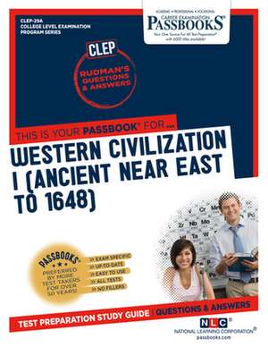 National Learning Corporation: Western Civilization I (Ancie