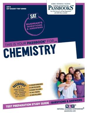 Chemistry (Sat-3) de National Learning Corporation