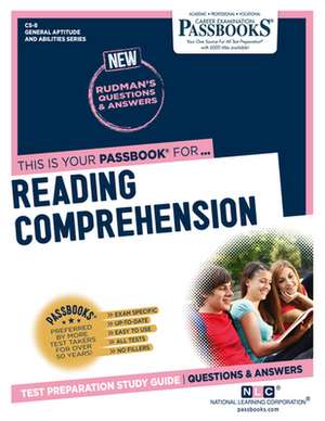 Civil Service Reading Comprehension (Cs-8) de National Learning Corporation