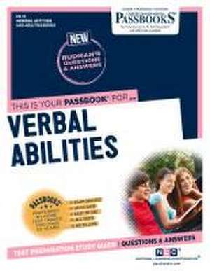 Verbal Abilities (Cs-13): Passbooks Study Guide Volume 13 de National Learning Corporation