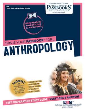 National Learning Corporation: Anthropology (Q-8)