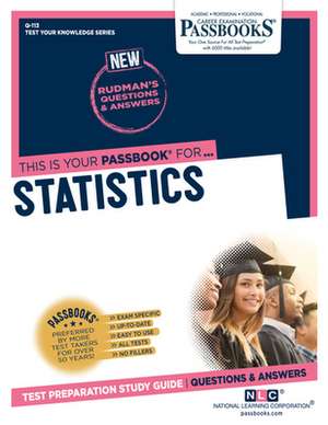 Statistics (Q-113) de National Learning Corporation