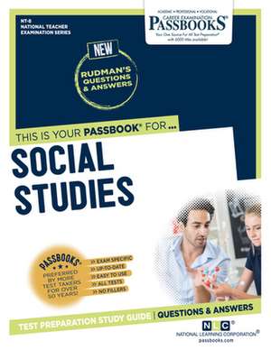 Social Studies (Nt-8) de National Learning Corporation