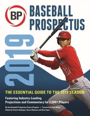 Baseball Prospectus 2019 de Baseball Prospectus