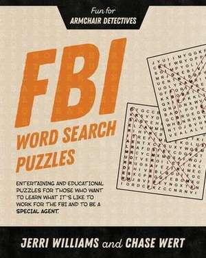 FBI Word Search Puzzles de Jerri Williams