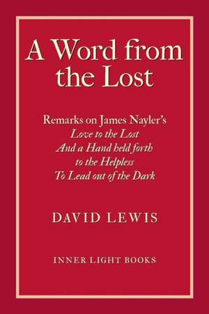 A Word from the Lost de David Lewis