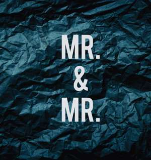 Mr. & Mr. Wedding Guest Book de Something Blue Guest Books