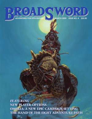 BroadSword Monthly #4: Adventures for Fifth Edition de David Hamrick