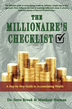 The Millionaire's Checklist de Steve Brook