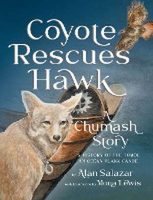 Coyote Rescues Hawk de Alan Salazar