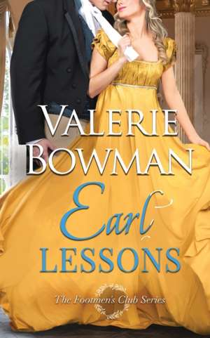 Earl Lessons de Valerie Bowman