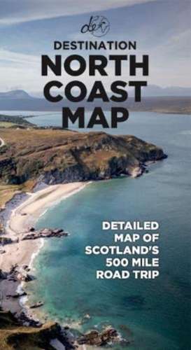 North Coast Road Trip Map de Destination Earth Guides