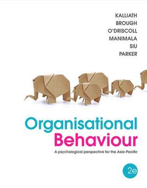 Organisational Behaviour de Thomas Kalliath