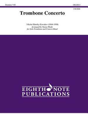 Trombone Concerto: For Solo Trombone and Concert Band, Conductor Score & Parts de Nikolai Rimsky-Korsakov