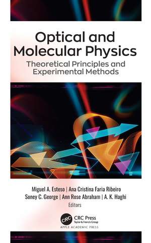 Optical and Molecular Physics: Theoretical Principles and Experimental Methods de Miguel A. Esteso