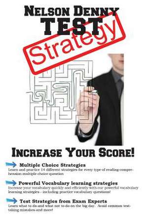 Nelson Denny Test Strategy de Complete Test Preparation Inc.