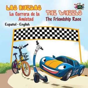 Las Ruedas- La Carrera de la Amistad The Wheels- The Friendship Race de Kidkiddos Books