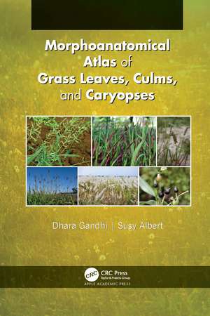 Morphoanatomical Atlas of Grass Leaves, Culms, and Caryopses de Dhara Gandhi