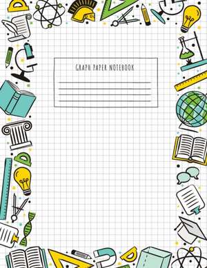 Back to School Graph Paper Notebook de Blank Classic