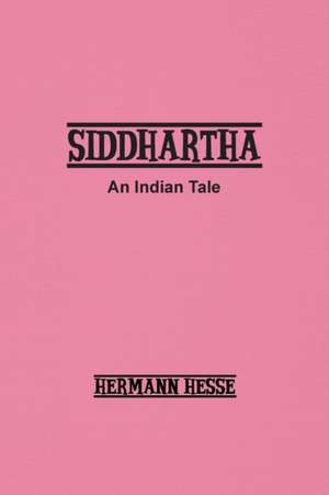 Siddhartha de Hermann Hesse