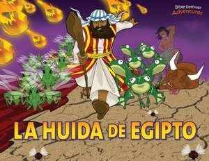 La huida de Egipto: Moisés y las diez plagas de Pip Reid