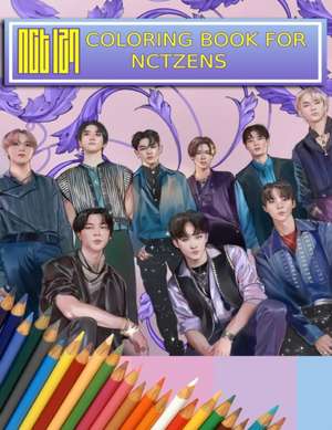 NCT Coloring Book For NCTzens de Kpop Ftw