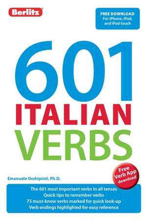 Berlitz Language: 601 Italian Verbs