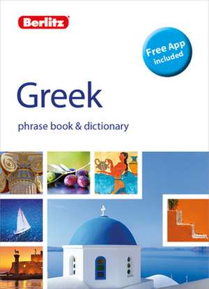 BERLITZ PHRASEBK & DICT GREEK(