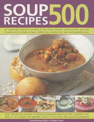 500 Soup Recipes de Bridget Jones