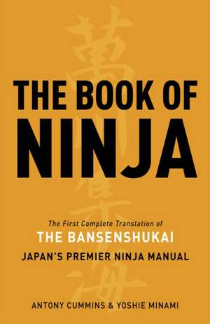 The Book of Ninja de MA Cummins, Antony