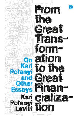 From the Great Transformation to the Great Financialization: On Karl Polanyi and Other Essays de Kari Polanyi Levitt