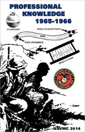 Professional Knowledge Gained from Operational Experience in Vietnam, 1965-1966 de U. S. Marine Corps