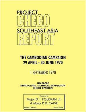 Project Checo Southeast Asia Study de Jr. D. I. Folkman