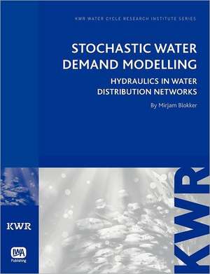 Stochastic Water Demand Modelling de Mirjam Blokker