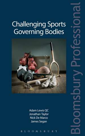 Challenging Sports Governing Bodies de Adam Lewis KC