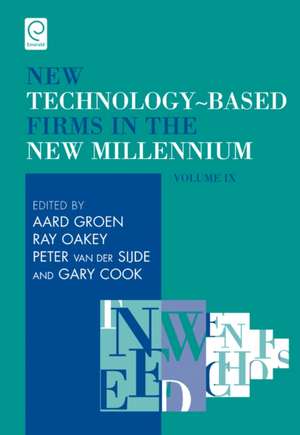 New Technology–Based Firms in the New Millennium – Strategic and Educational Options de Ray Oakey