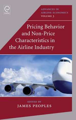 Pricing Behaviour and Non–Price Characteristics in the Airline Industry de James Peoples