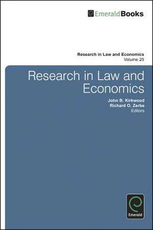 Research in Law and Economics de John B. Kirkwood