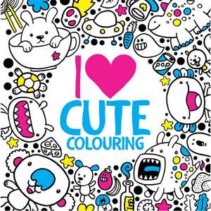 I Heart Cute Colouring de Jess Bradley