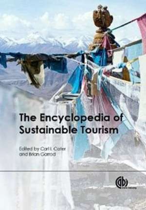 The Encyclopedia of Sustainable Tourism de Carl Cater