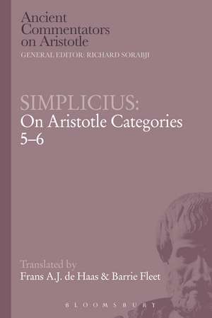 Simplicius: On Aristotle Categories 5-6 de Barrie Fleet