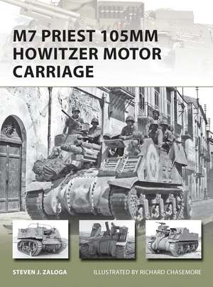 M7 Priest 105mm Howitzer Motor Carriage de Steven J. Zaloga