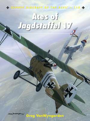 Aces of Jagdstaffel 17 de Greg VanWyngarden