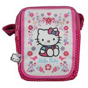 HELLO KITTY FOLKSY FLIGHT BAG