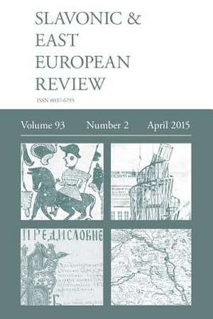 Slavonic & East European Review (93 de Martyn Rady