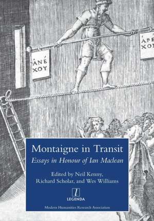 Montaigne in Transit de Neil Kenny